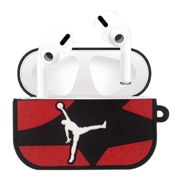 AIRPOD PRO SILICONE PROTECTIVE CASE W/KEYRING - Picture 4 of 5